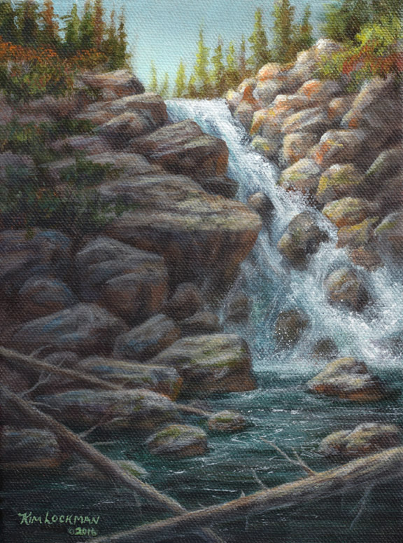 Rocky Waterfall
